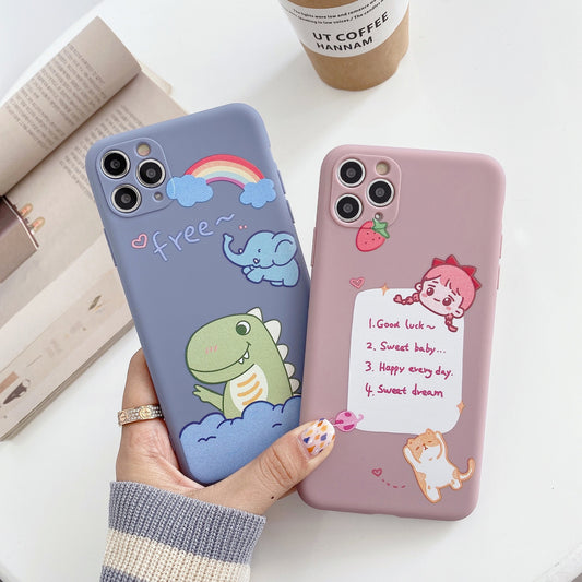 Cartoon Shell Mobile Phone Case