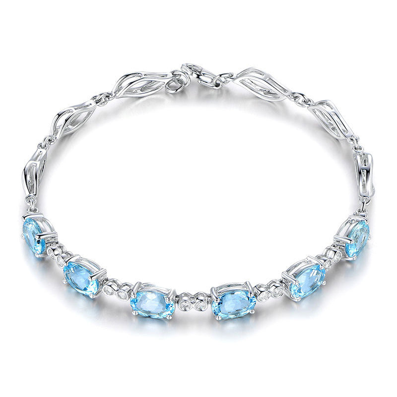 Blue Crystal Bracelets