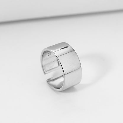 Simple Stacking Combination Ring Female 925 Sterling Silver