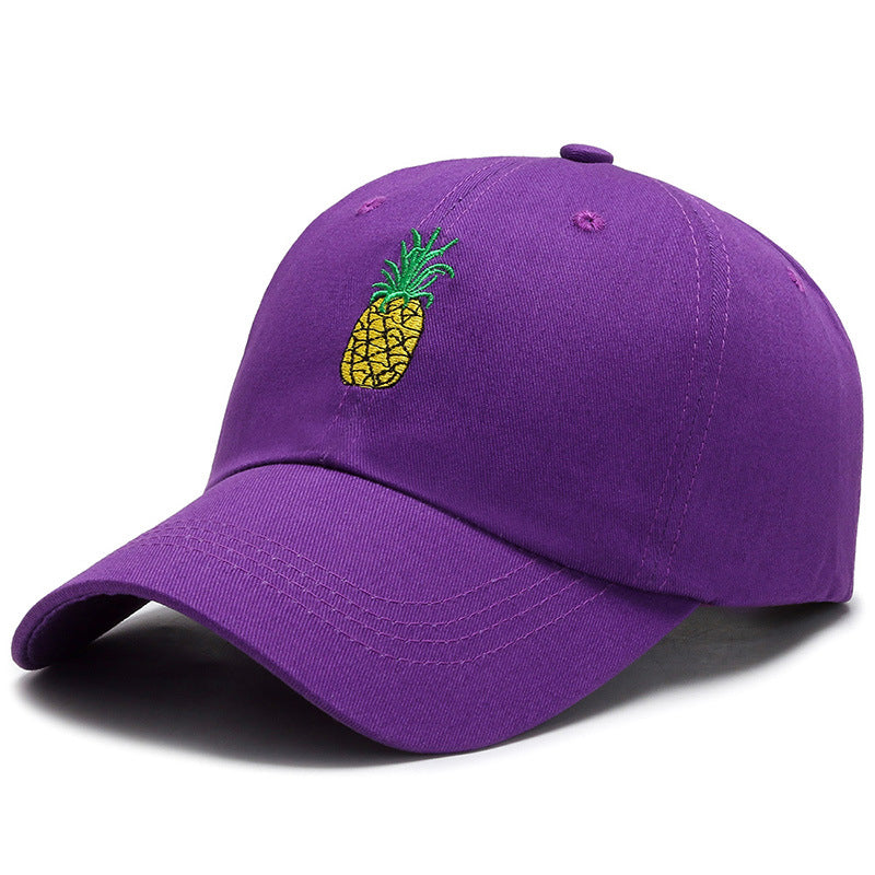 Fashion Unisex Pineapple Print Baseball Cap