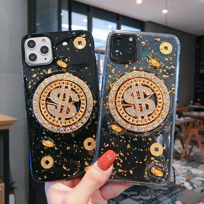 3D Diamond Dollar Phone Case