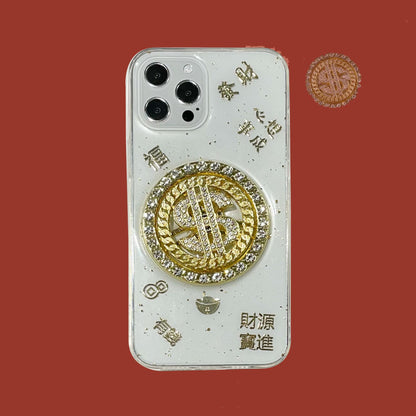 3D Diamond Dollar Phone Case