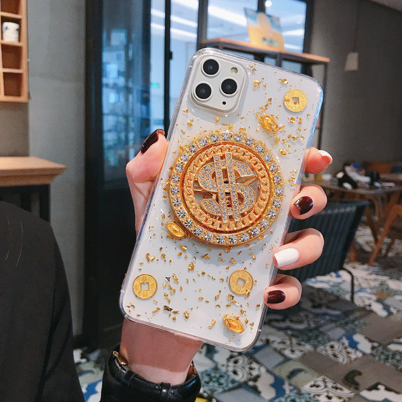 3D Diamond Dollar Phone Case