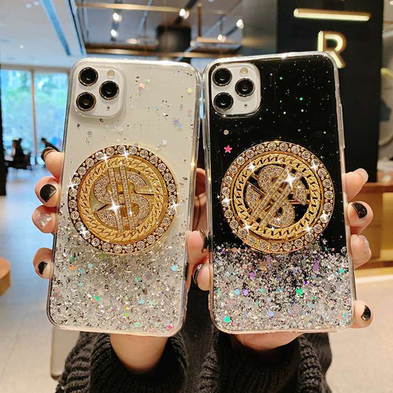 3D Diamond Dollar Phone Case