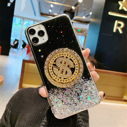 3D Diamond Dollar Phone Case