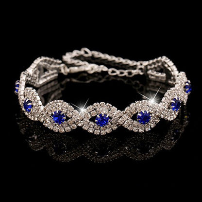 Crystal Simple Sparkling Diamond Bracelet