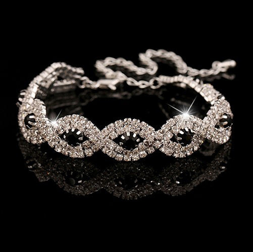 Crystal Simple Sparkling Diamond Bracelet