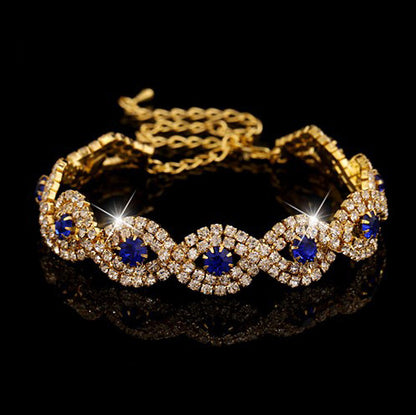 Crystal Simple Sparkling Diamond Bracelet