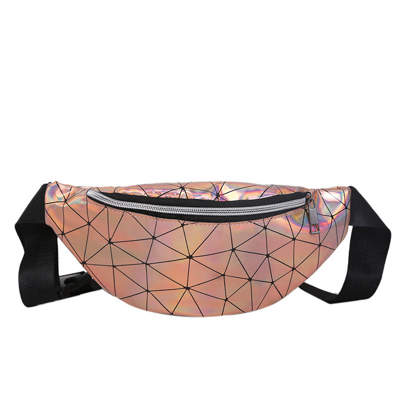 Waist Bag Rhombic Laser Waist Bag