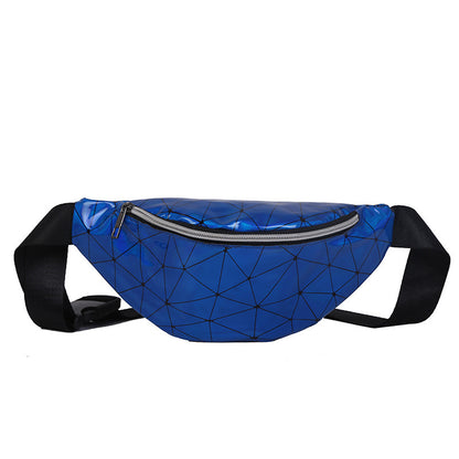 Waist Bag Rhombic Laser Waist Bag