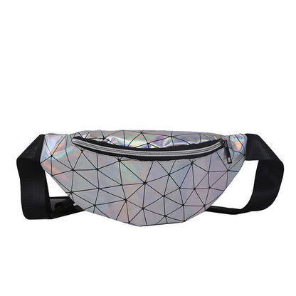 Waist Bag Rhombic Laser Waist Bag