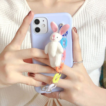 Cute Doll Chain For Mobile Phone Case