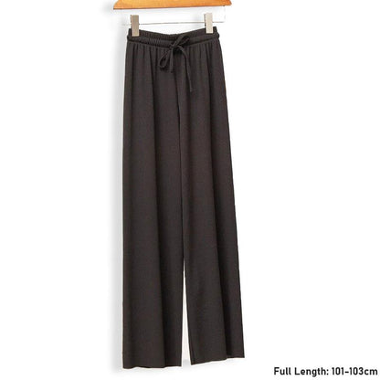 Ice Silk Wide-leg Slimming Casual Pants