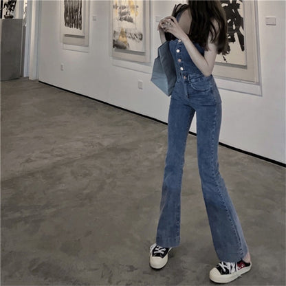 Flared Pants Slimming Trousers Tube Top Jeans