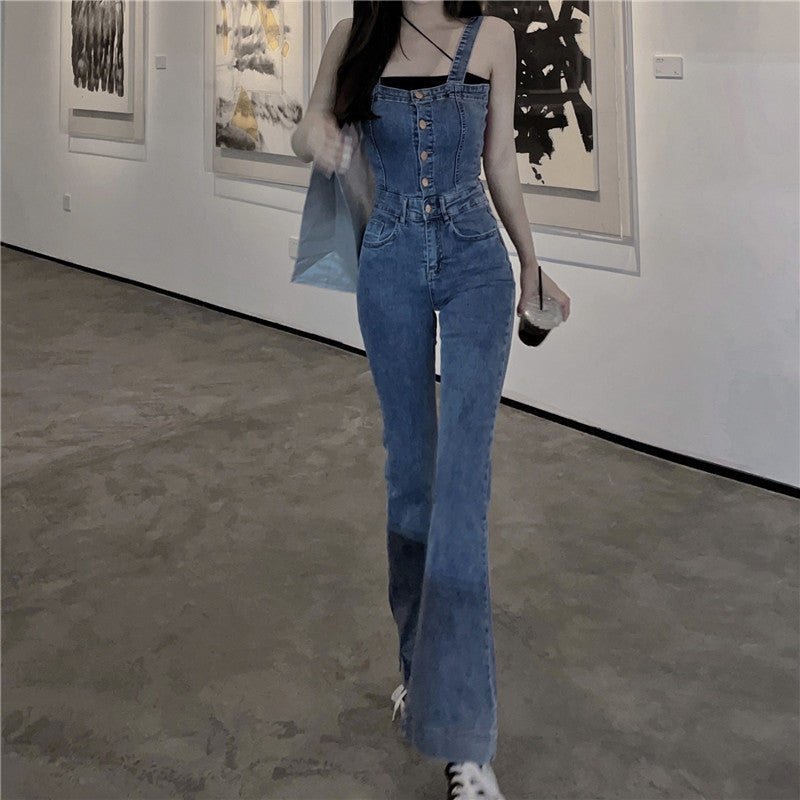 Flared Pants Slimming Trousers Tube Top Jeans