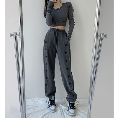 Love High Waist Drawstring Pants