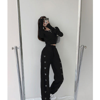 Love High Waist Drawstring Pants