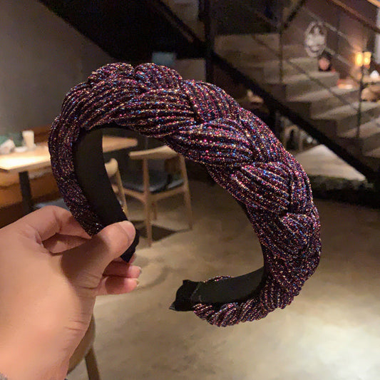 Fabric Knitting Hair And Binding Head Hoop Braid