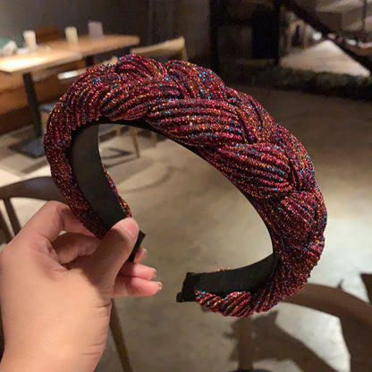 Fabric Knitting Hair And Binding Head Hoop Braid