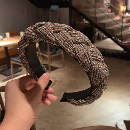 Fabric Knitting Hair And Binding Head Hoop Braid