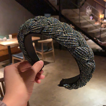 Fabric Knitting Hair And Binding Head Hoop Braid