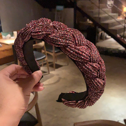 Fabric Knitting Hair And Binding Head Hoop Braid