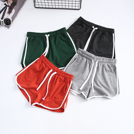 sports casual shorts drawstring short