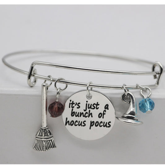 Message from the Mind It's Just A ... Adjustable Bangle