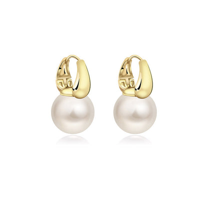 Artificial Pearl Earrings