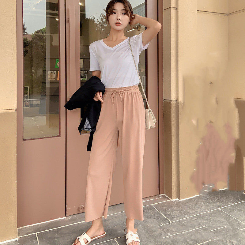 Wide-leg Pants Summer Loose Plus Size