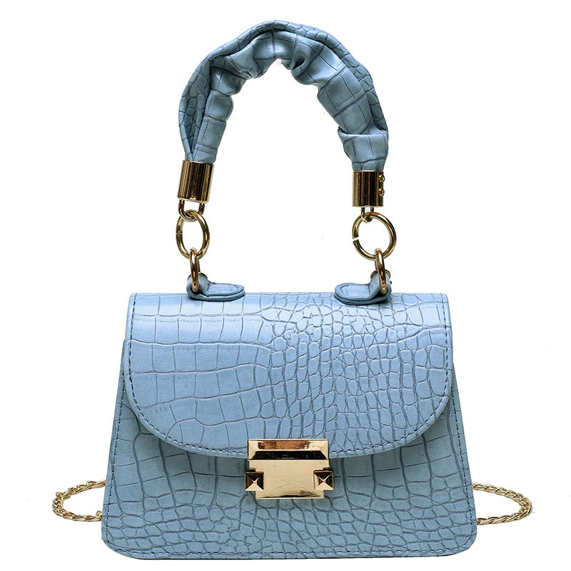 chain single shoulder diagonal bag