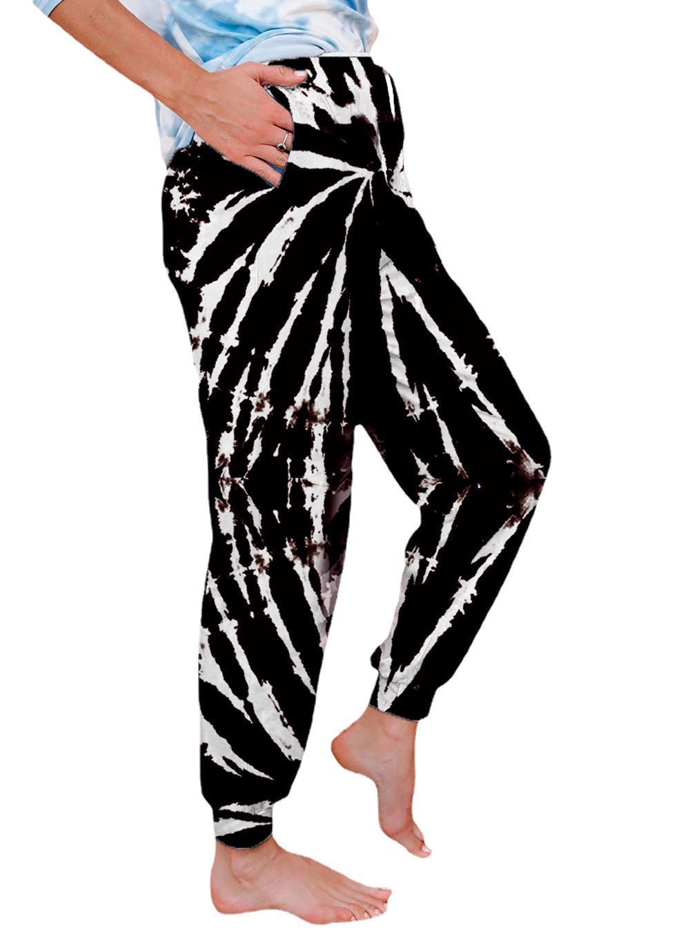 Tie-dye Trousers Home Casual Tie-dye Trousers