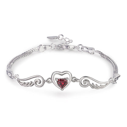 Angel wings bracelet