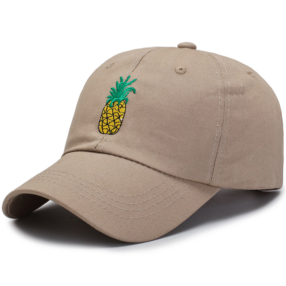 Fashion Unisex Pineapple Print Baseball Cap