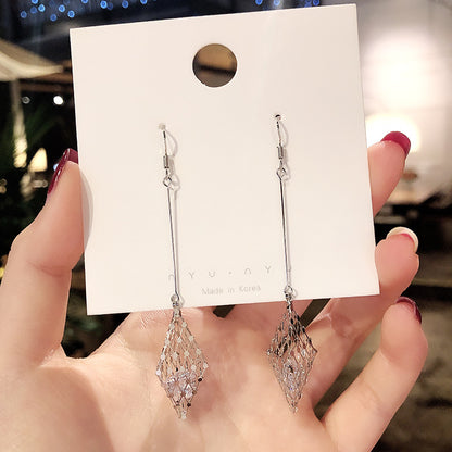 Long Chain Hanging Earrings