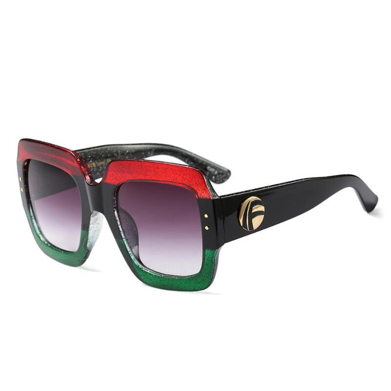 Colorful glitter sunglasses