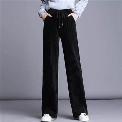 Fashion Straight Solid Pants