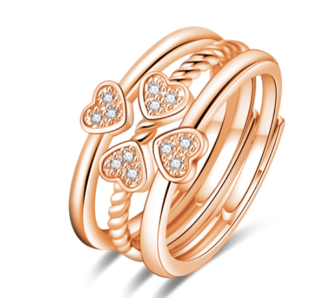 Ring Four-Leaf Clover Ring For Women