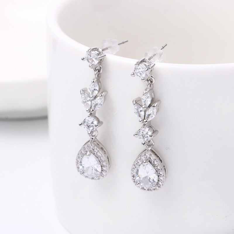 Super flash drop earrings