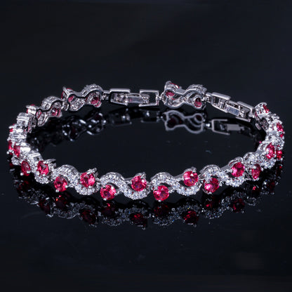 Exquisite diamond bracelet