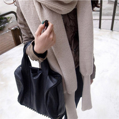 Sweater Scarf Cashmere Clothing Casual Wear