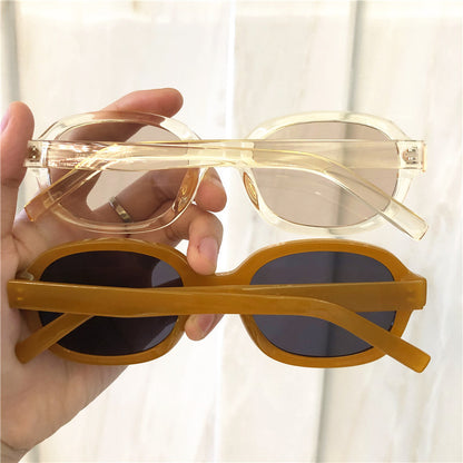 Ladies small frame retro sunglasses