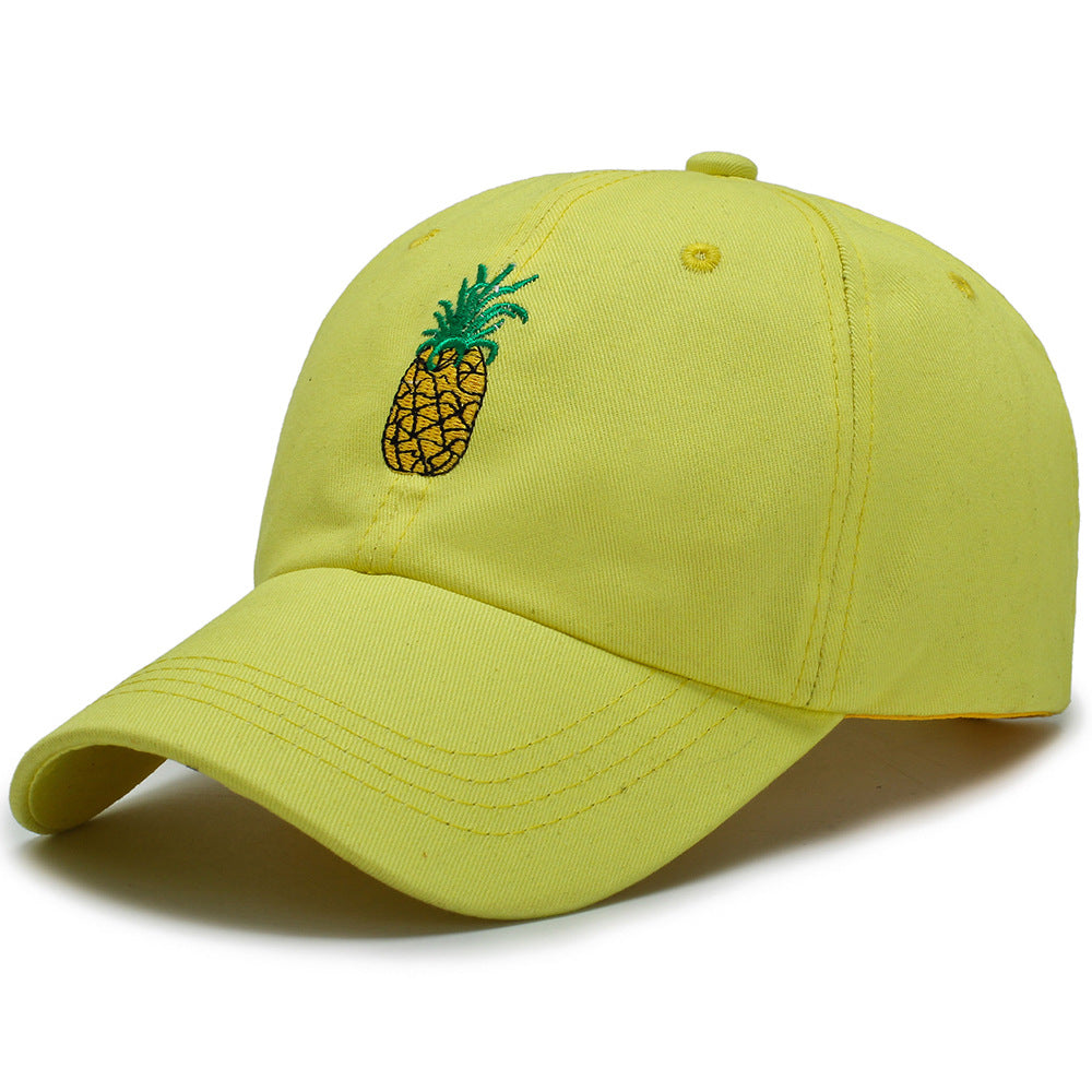 Fashion Unisex Pineapple Print Baseball Cap