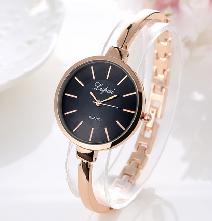 Rose Gold Women Bracelet Watches