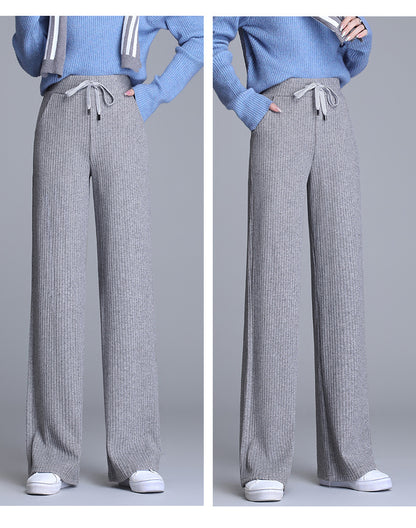 Casual All-match Knitted Trousers