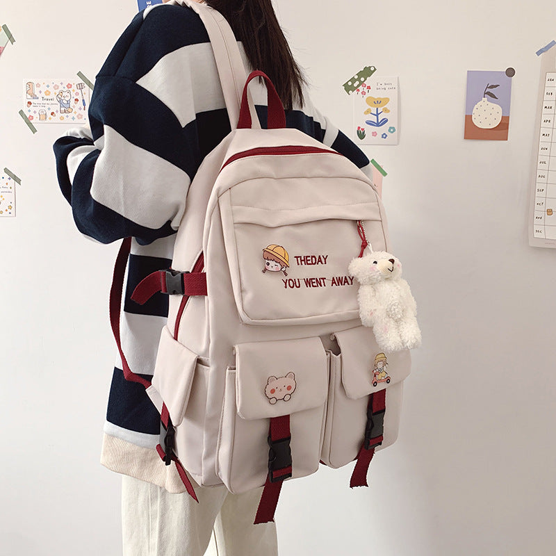 High School And College Students Simple Large-capacity Backpack