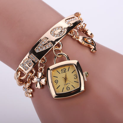 Alloy Bracelet Watch