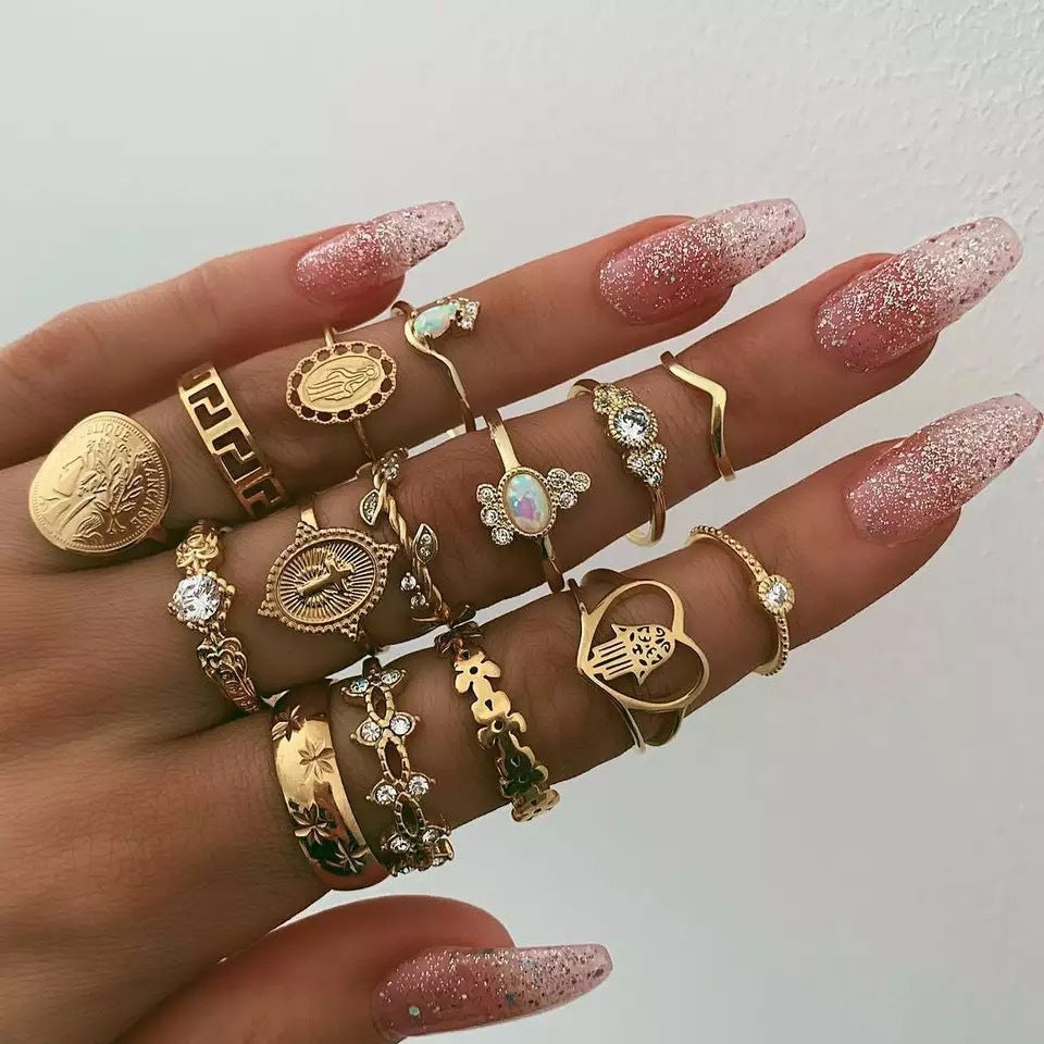 Cross ring set