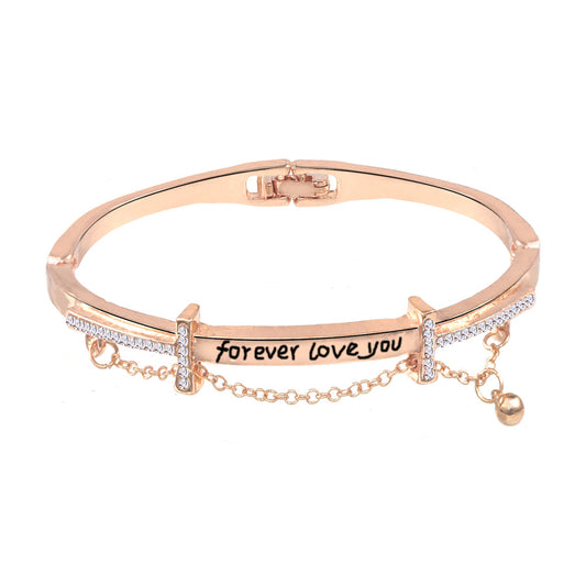 Rose gold fashion bracelet