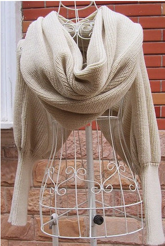 Sweater Scarf Cashmere Clothing Casual Wear